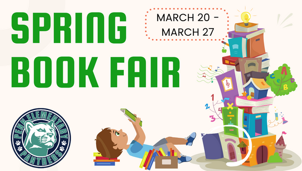 Spring Book Fair March 20th - 27th - Penn Elementary School